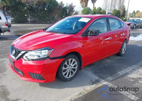 2018 Nissan Sentra Sv z USA, uszkodzony, nr VIN 3N1AB7AP8JY256268